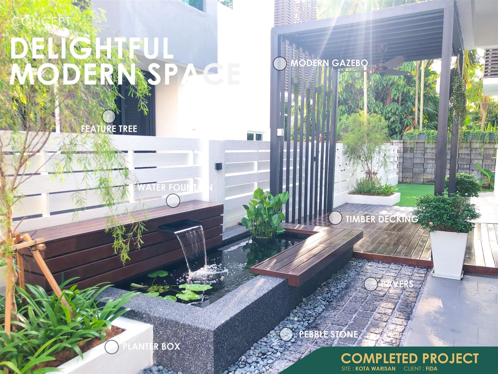 Delightful Modern Space — Kota Warisan